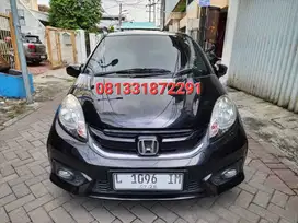 HONDA BRIO 1.2 E MANUAL THUN 2018 HITAM SURABAYA