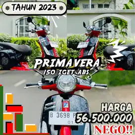 [TERMURAH] PIAGGIO VESPA PRIMAVERA MICKEY MOUSE IGET 150 ABS TH 2023