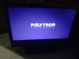 Tv led 20in merk polytron normal siap antar
