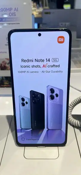 Redmi note 14 5G 12/512 baru garansi resmi