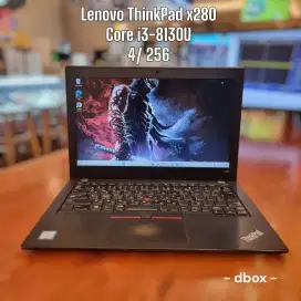 Lenovo ThinkPad X280 intel Core i3 Gen 8 - SSD 256 Gb