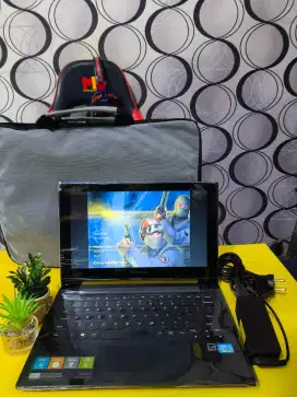 [Touchscreen] Lenovo Ideapad S210 RAM 8GB SSD Windows 10 Siap Pakai