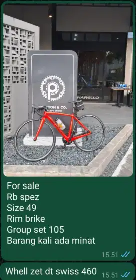 Sepeda road bike spesialis