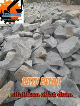 Batu belah/pondasi