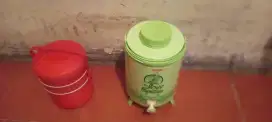 Jual tempat makan dan 2 tempat air minum