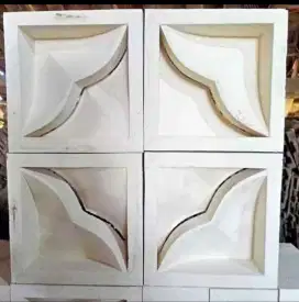 Rosterbeton bermacam motif barang stock ready