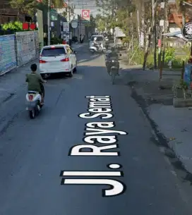 DIJUAL TANAH KOMERSIL JLN UTAMA SEMAT CANGGU  BRAWA