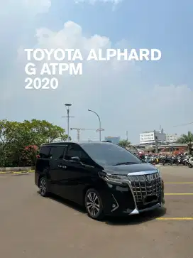 Toyota Alphard 2020 G ATPM / Low KM / Full Original / TSS