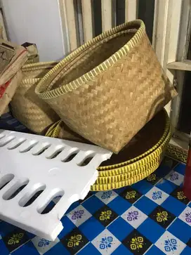 Nampan Tampah Bambu Jumbo Bekas