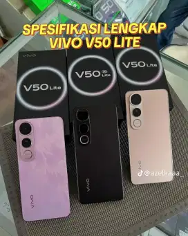 Pre Order new V50 lite 4G dan 5G