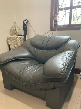Vintage sofa bulky single seat