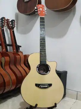 Gitar akustik Yamaha baru tanem besi siap antar cod