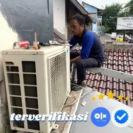 Service ac rutin , bongkar pasang ac , service mesin cuci kulkas dll