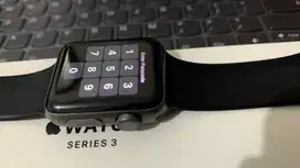 I watch series 3 space gray abu abu hitam