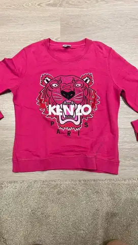 Kenzo Paris Sweater/Outer Pink Size L Authentic Guaranteed