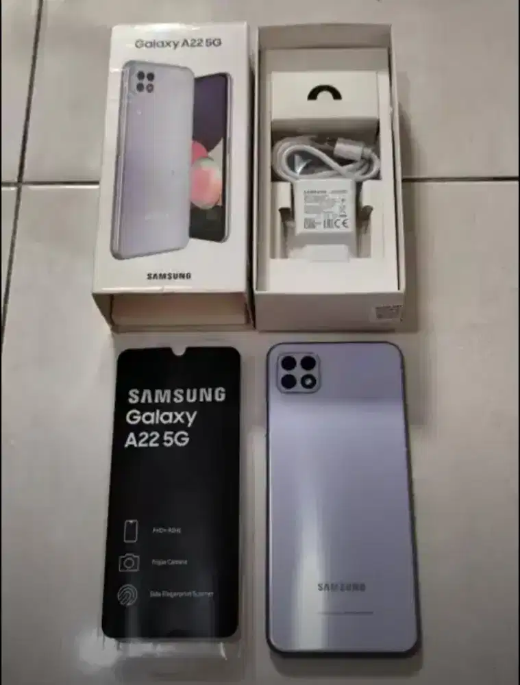 Samsung a22 mulus lengkap
