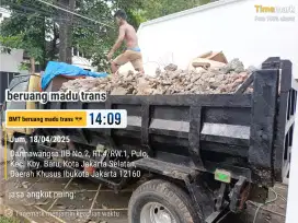 Jasa buang puing tanah