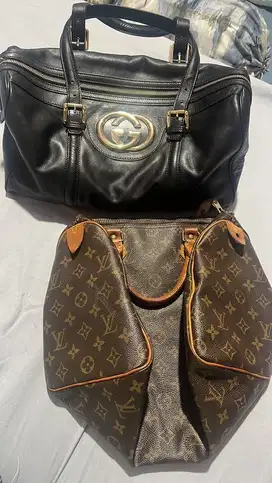 Tas LV dan GUCCI