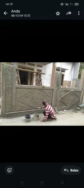 Cat Duco / melamik  renovasi rumah