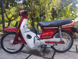 Honda astrea star asli warna merah