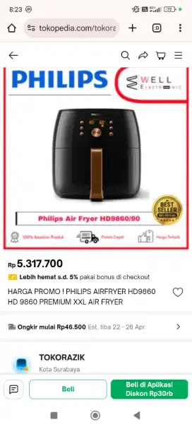 Air Fryer Philips XXL