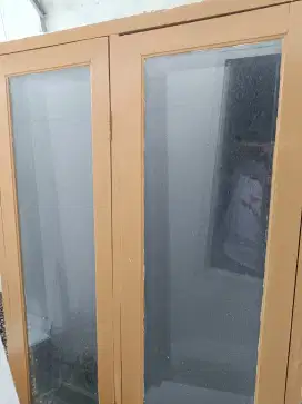 Kusen Jendela kayu plus kaca