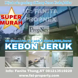 Dijual ruko gandeng di Komplek Sastra Graha Kebon Jeruk,JakBar 5x14m