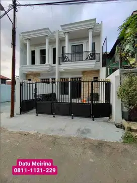 Rumah 2 Lantai Dekat Stasiun Depok, Tol Margonda Tanpa DP Free biaya