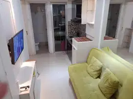 apartemen bassura city 1 br furnished lantai bawah