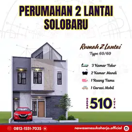 PERUMAHAN 2 LANTAI DI BAKI SOLOBARU