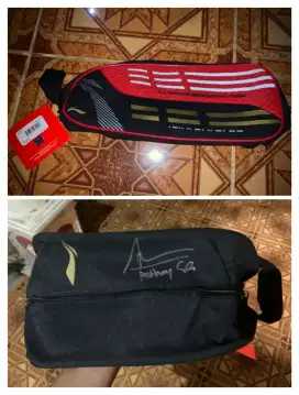 TAS SEPATU LI NING ABDS ORIGINAL TTD ANTHONY GINTING