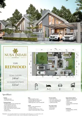 Rumah 1 lantai desain mewah di kota Bogor