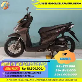HONDA ALL NEW BEAT DELUXE 2024 CASH/KREDIT DP MURAH CUMA 500RB AJA