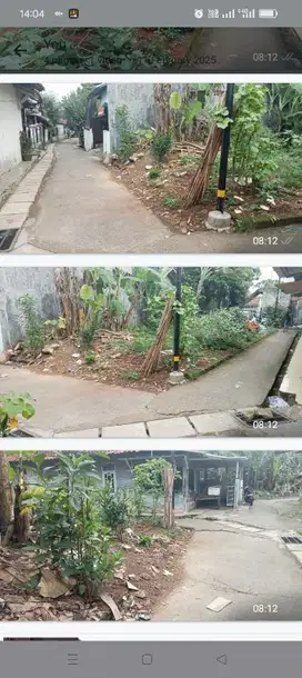 Jual Tanah Shm 107 m2 di jl Muhasan meruyung limo depoo