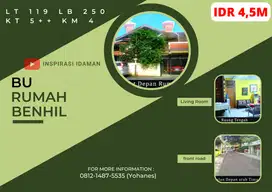 BU Rumah 2 Lantai Asri Dan Nyaman Benhil Jakarta Pusat