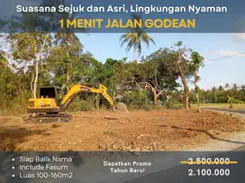 Cocok Untuk Ruang Usaha, Tanah Sleman Godean Akad di Notaris