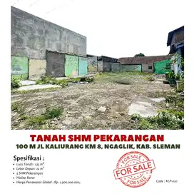 Tanah jl kaliurang km 8 cocok kos 523 m2