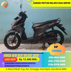 HONDA NEW BEAT DELUXE 2020 CASH/KREDIT SYARAT MUDAH KTP KK