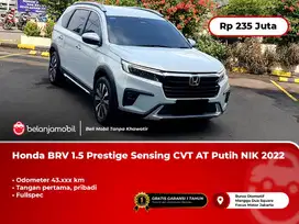[FULLSPEC] Honda BRV BR-V BR V 1.5 Prestige Sensing AT Putih 2022/2023