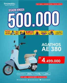 Sepeda listrik agathos AE380