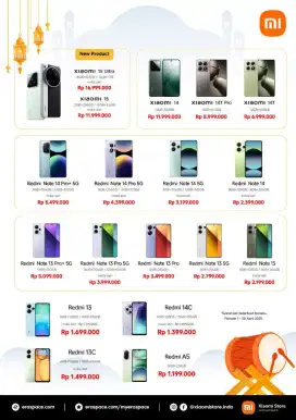 Ready Stock Redmi Note 14 Series
