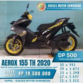 Terima tuker tambah cash/kredit AEROX TH 2020 Dp murah hanya 500k