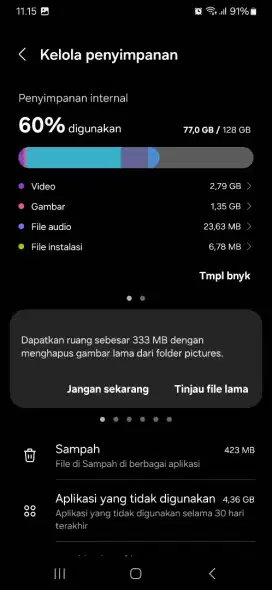 Jual Hp samsung A15 8/128 gb