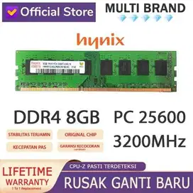 Hynix Ram PC DDR4 8GB 16GB 3200 mhz PC 25600 GARANSI lifetime