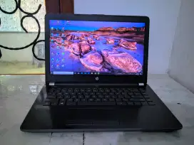Laptop HP 14-bw017AU
Amd A9-9420 3.0GHz
Ram 4GB SSD 128Gb
