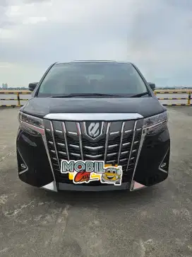 TOYOTA ALPHARD G ATPM 2.5 AT BENSIN SUNROOF 2021 HITAM