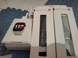 Huawei watchfit 3 NFC + 2 strap original warna Black & white