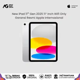 (NEW) Apple iPad 11 / 11th Gen 2025 128GB Garansi Resmi Internasional