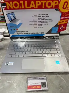 HP 14s-dp3109TI 14 Cell 8 256,cicilam free 2x cicilan