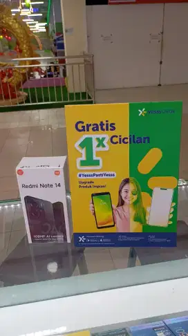 Cash/cicilan redmi note 14 4G 8/256GB